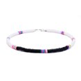 thumbnail image 1 of Collier de Perles Heishi Mode Bohème Collier de Surfeur Heishi Collier Ras du Cou, 1 of 8