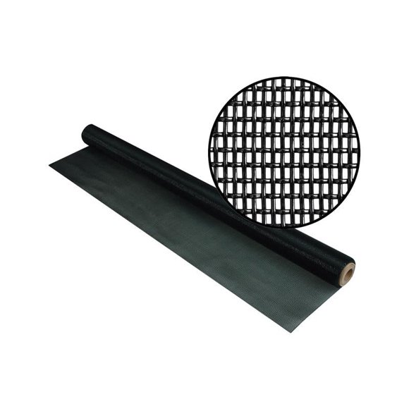 Tela protectora para mascotas Phifer Wire, poliéster negro, 91 x 213 cm, paquete de 4