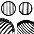 thumbnail image 4 of Cubierta negra de aluminio para parrilla de faro de motocicleta, 5 3/4 pulgadas, para XL 883 1200, 4 of 8