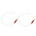 thumbnail image 2 of Brake Fluid Bleeder Hose,1Pair Brake Bleeder Hose Brake Bleeder Hose One Way Check Valve Tube Bleeding Tool Kit Rugged and Tough, 2 of 5