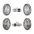 thumbnail image 1 of Transit Auto Front Rear Semi-Metallic Pads and Coated Disc Brake Rotors Kit for Car Mercedes-Benz E400 with 344mm Diameter Rotor KGA-101067, 1 of 11