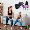 thumbnail image 6 of Adjustable Resistance Bands for Legs and Glutes - Ankle Straps with Elastic Fitness Bands for Home Workouts, Gym Training, and Pilates, 6 of 6