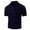 Navy, variant on BLCHUNen Golf Shirts for Men Short Sleeve Button Turndown Collar Pullover Workout Business Casual Shirts with Pocket