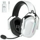 thumbnail image 1 of Ecomoment Auriculares Inalámbricos para Juegos Compatibles con PS5 Switch PC Mac, Auriculares para Juegos 2.4 GHz/Bluetooth 5.2 con Micrófono con Cancelación de Ruido Más de 40 Horas de Duración de la Batería, Cable de 3,5 Mm para Series Xbox, Blanco, 1 of 9