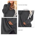 thumbnail image 4 of Pull-over à Manches Longues pour Femme Pull-Over Décontracté pour Homme, 4 of 5