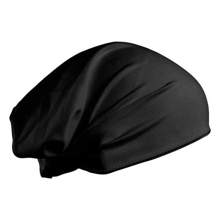 DOO-Z Headwear (Black), Stretch fabric wicks and breathes, beautiful contour fit, wear under any helmet or alone By