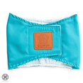 thumbnail image 3 of Luxtrada Washable Male Dog Diapers Belly Manner Band Wrap Waterproof Leak Proof Nappies for Small Medium Large Dog "L, Cyan", 3 of 8