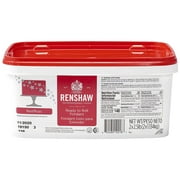Fondant Icing, Ready to Roll, Smooth and Easy to Use, Preferred by Professionals for Cake Decoration, Cookies and Cupcakes, Vegan, Kosher, Halal Approved - RED 5 LB