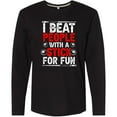 thumbnail image 3 of Inktastic Pool Billiards Game Long Sleeve T-Shirt, 3 of 5