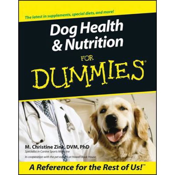 Pre-Owned Dog Health & Nutrition for Dummies (Paperback) 0764553186 9780764553189