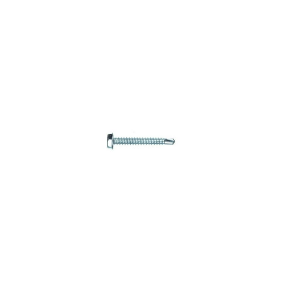 41540 Self-Drilling Screws, Hex Washer Head, Zinc-Plated, #8-18 x 1/2-In., 100-Pk. - Quantity 1