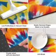 thumbnail image 3 of Colorful Rainbow Tie Dye Spiral Pattern Kitchen Rug Mat,Kitchen Runner Rugs Non Skid Washable,Decorative Kitchen Floor Mats for Kitchen,Sink,Laundry,17"X47", 3 of 5