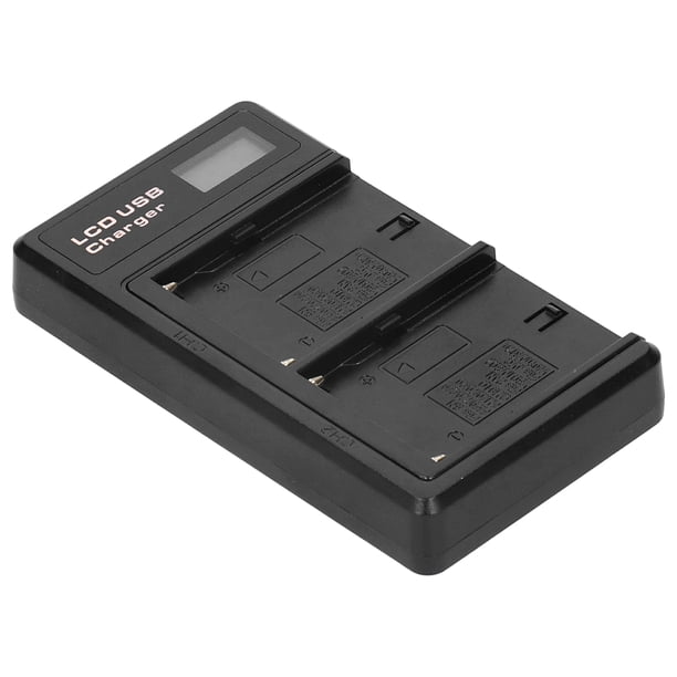 Base De Carga USB Inteligente De Doble Canal, Cargador De Batería, Tamaño Pequeño Para Baterías De Portátiles Bancos De Energía Móviles Baterías Para Cámaras Cargadores De