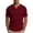 Wine-A#7063BB, variant on Hearthz Henley Shirts for Men 3 Button Short Sleeve Shirt Men Basic Breathable Moisture Wicking Athletic Fit T-Shirt Men Sky Blue XL