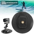 thumbnail image 5 of 1PCS camera surfboard bracket, PVC sports camera adhesive bracket surfboard action camera bracket adhesive base camera stabilization tool black supplies, 5 of 5