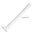 thumbnail image 2 of AURARMLET Black Shower Curtain Rod Stainless Steel Adjustable Length Easy Installation For Homeowners 1Pack, 2 of 8