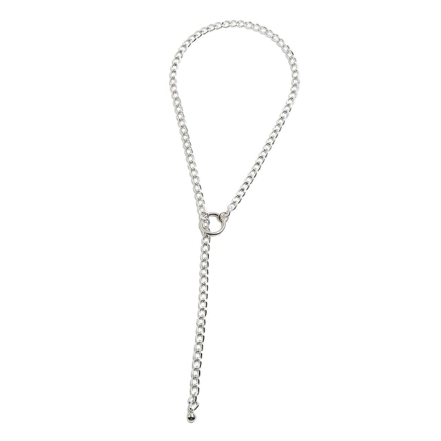 Collar con colgante de cadena simple Sunnimix Unisex 62 cm