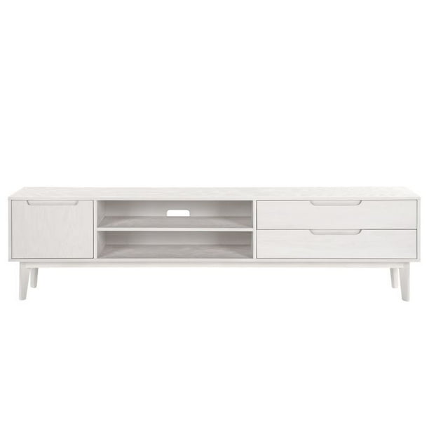 Mueble para tv Talitha 200 cm - Blanco Weik Contemporáneo