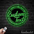 thumbnail image 5 of Handmadetneonsign Patio Welcome Metal Wall Art Light, Text Metal Sign Wall Decor, Words Metal Decor 49856, 5 of 5