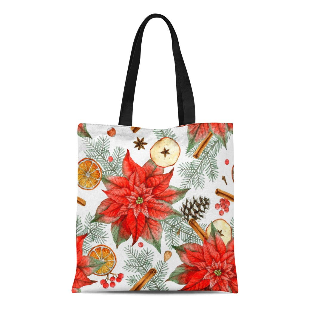 vintage floral tote bag