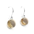 thumbnail image 3 of Juego de aretes y cadena ZVEZDA con dije corte Xilion plata mexicana ley .925 topacio, 3 of 5