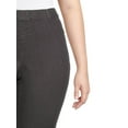 thumbnail image 2 of JMS Just My Size by Hanes Women’s Plus Size Pull-On Stretch Denim Bootcut Jeggings, 2 of 6