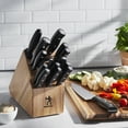 thumbnail image 2 of Henckels Everpoint 15 PC Triple Rivet Stainless Steel Knife Block Set, 2 of 9