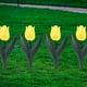 thumbnail image 3 of 10 vallas decorativas de plástico para jardín con borde de tulipán, separadores de flores para césped al aire libre, 3 of 8