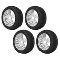 thumbnail image 4 of Pneus en Caoutchouc, Amortissement Fort Contrôle Flexible Universel Roues de Voiture RC Surface Inégale pour Voiture Télécommandée 1/8 Noir, Rouge, Blanc, 4 of 7
