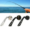 thumbnail image 2 of Fishing Reel Handle Fishing Reel Handle Metal Power Handle Knob Grip for Baitcasting Fishing Reels Power Handle, 2 of 8