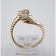 thumbnail image 3 of Hitanshu Jewels 1.50 Ct Round Cubic Zirconia Crossover Bypass Band Ring 14k Yellow Gold Plated, 3 of 6