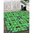 thumbnail image 2 of Ahgly Company Indoor Rectangle Patterned Green Area Rugs, 8' x 10', 2 of 6