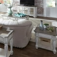 thumbnail image 2 of Pemberly Row Magnolia Manor Blanc Ensemble de 3 Pcs (1-Cocktail 2-Tables d'Appoint), 2 of 13