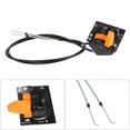 thumbnail image 7 of TOMSHOO John Deere Throttle & Choke Cable Control Assembly Model AM140333, Fits X300 & X500, 7 of 7