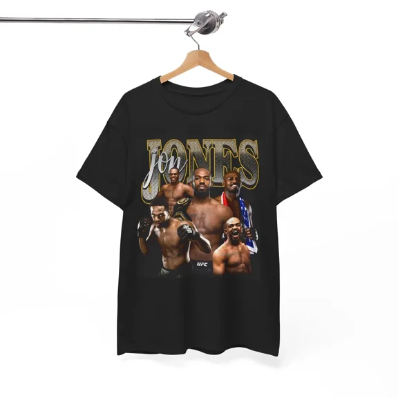 Jon Jones Graphic T- Shirt, Vintage UFC Shirt, Retro Unisex Tee