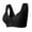 Black, variant on YUGYXL Sports Tank Bras for Women Wire-Free Bras with Removable Cups Smoothing Bras Daily Underwear Yoga Workout Bra Beige L