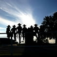thumbnail image 7 of Women & Men Felt Western Cowboy Hat Classic Roll Up Brim Belt Buckle Cowgirl Fedora Hat, 7 of 7