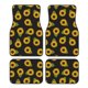 thumbnail image 1 of Fotbe Sunflowers Juego de 4 Tapetes para Auto con Estampado – Alfombrillas de Goma Reforzada, Diseño Antideslizante, Protección para Todo el Año – Vehículos, Autos, Camionetas y SUVs, 1 of 7