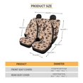 thumbnail image 7 of Qpednta Auto Seat Covers Full Set Duck Hunter Camo Front and Rear Split Bench for Cars Stretch Breathable 4 Pack Vehicle Seat Protector Universal Fit for Most Vehicle, 7 of 7