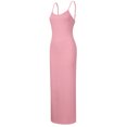 thumbnail image 2 of Women Casual Sleeveless Spaghetti Strap Cami Maxi Slip Dress, 2 of 7