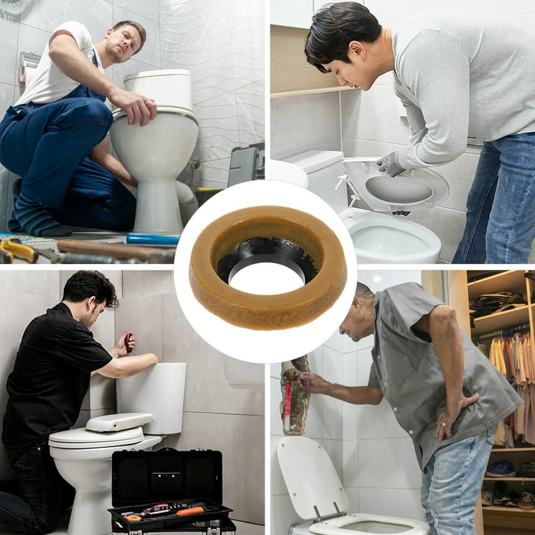 Toilet Wax Ring Water Coming Out Of Toilet Base Wax Seal Toilet