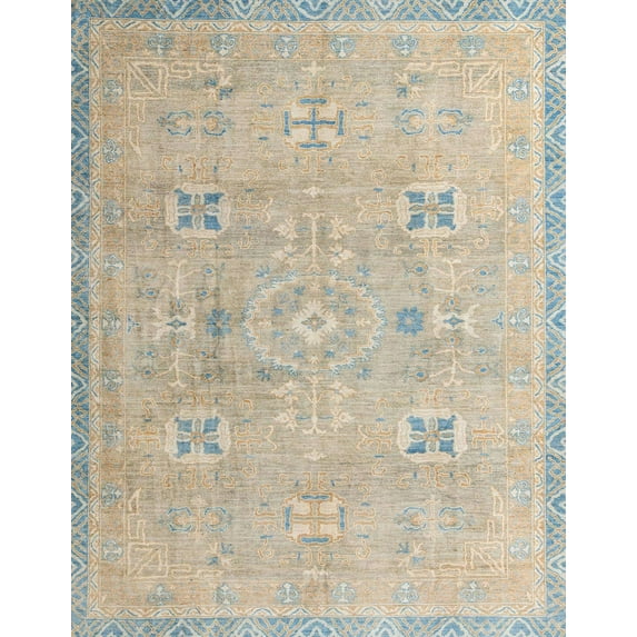 Ahgly Company Machine Washable Indoor Rectangle Abstract Tan Brown Area Rugs, 2' x 3'