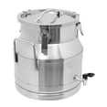 thumbnail image 5 of 201 Stainless Steel Milk Jug, Milk Can, Sealed Bucket Milk Can with a Faucet for Canteen, Breakfast Restaurant, Home, 5 of 24