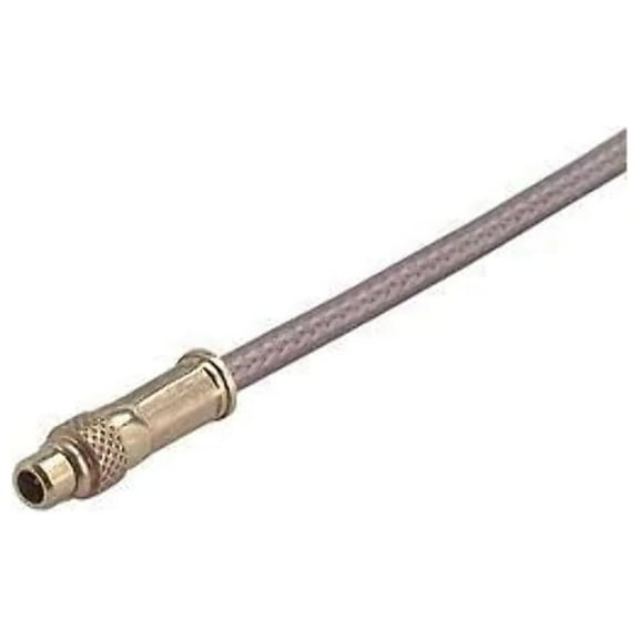 11MMCX-50-1-1/111OE Connector RF MMCX 0Hz to 6GHz 50Ohm Crimp ST Cable Mount M Gold Over Nickel Single