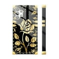 thumbnail image 3 of FKBRCL4U Compatible with Samsung Galaxy A32 5G Case, Shine Gold Rose Luxury Golden Decoration for Girl Women Soft TPU Shockproof Protective Hard PC Back, 3 of 7