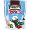 Snyder's of Hanover Holiday Pretzel Rounds with Crème Coating Pretzel Rounds, 5 oz Bag