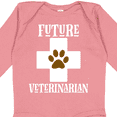 thumbnail image 4 of Inktastic Vet Future Veterinarian Childs Boys or Girls Long Sleeve Baby Bodysuit, 4 of 5