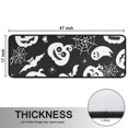 thumbnail image 5 of Kitchen Rugs Sets Of 2,Halloween White Ghosts Pumpkins and Spider Webs Anti Fatigue Kitchen Mat Rugs Non Slip Washable,Decorative Kitchen Floor Mats for Kitchen,Sink,Laundry,17"x47"+17"x47", 5 of 5