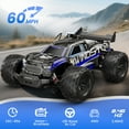 thumbnail image 4 of AUOSHI 1:14 Upgraded RC Car with Metal Drivetrain, 60MPH Brushless, Dual 3S Batteries 70 Min Run Time, Waterproof 4WD Remote Control Truck, Cooling Fan, Heat Sink & LED Lights, Gift for Teens & Adult, 4 of 10