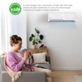 thumbnail image 4 of MiniSplit Inverter 1T SEER 18 AirCool AC-MSI-1.0T-18A Evans 208-230V 60 Hz 12 000 Btu/h WiFi Solo Frio + Kit instalación, 4 of 5